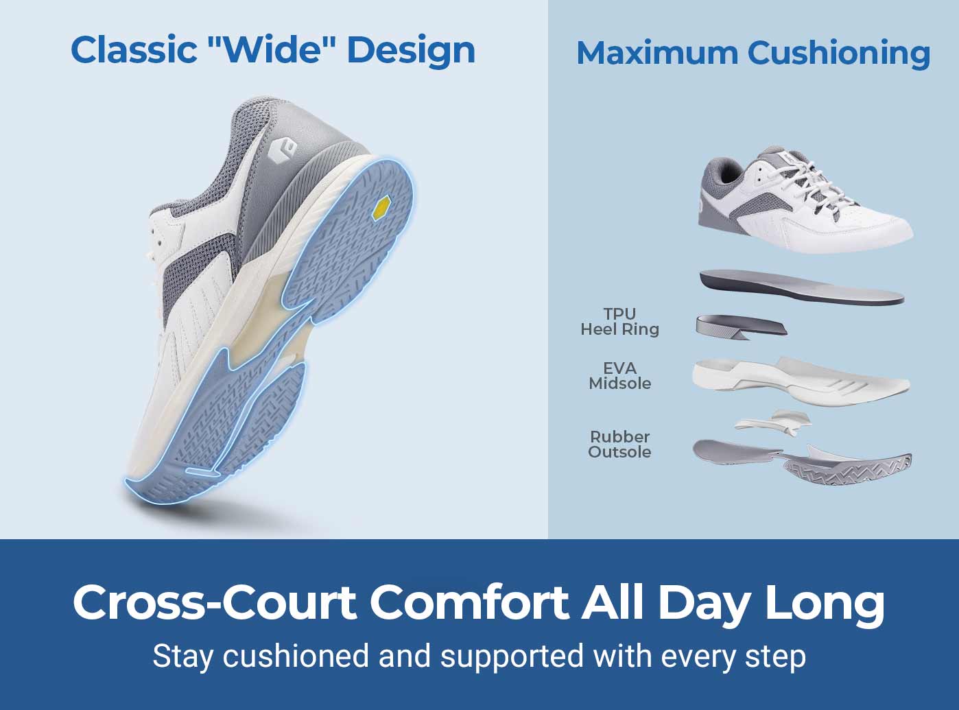 Men's Court Tennis Amadeus V1 - Image 13