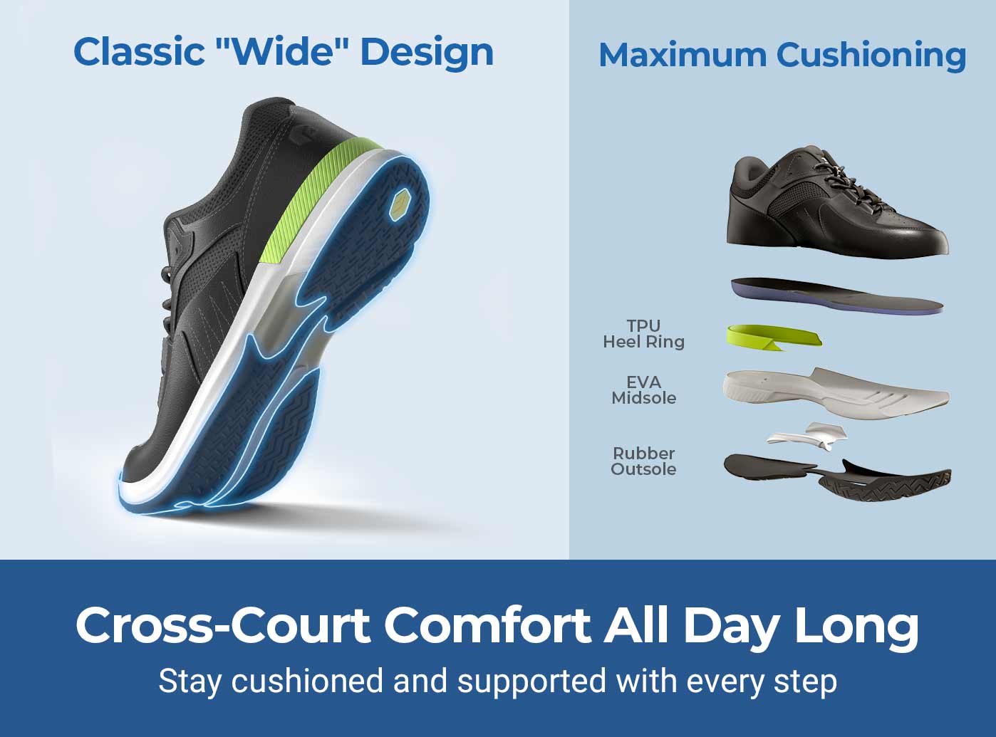 Men's Court Tennis Amadeus V1 - Image 13